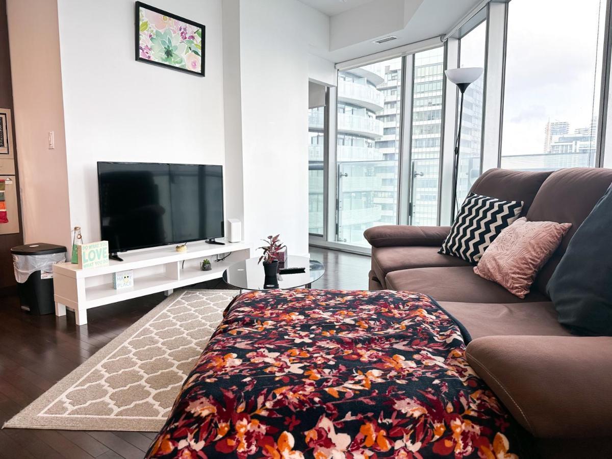 Luxury 2 Bedrooms With Lakeview Cn Tower Entertainment District Rogers Centre Toronto Extérieur photo