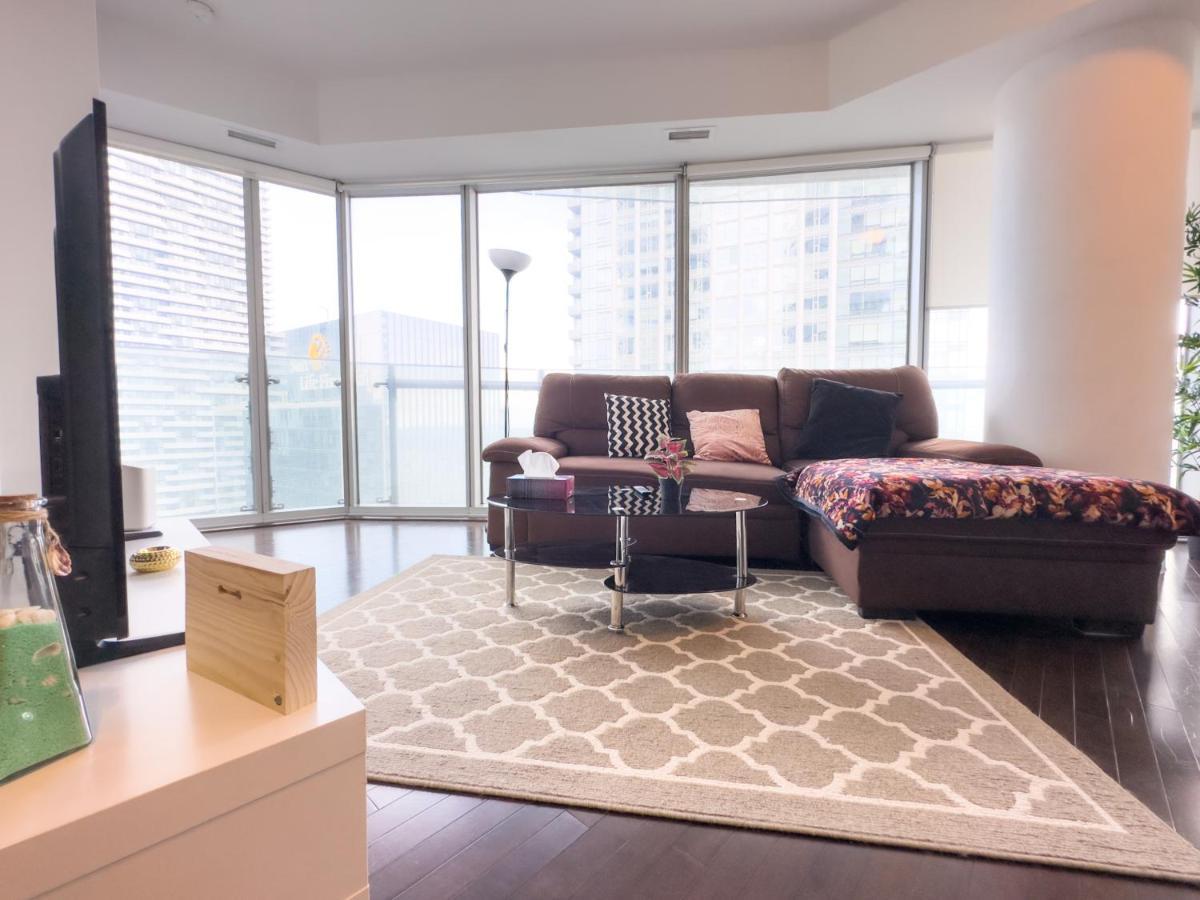 Luxury 2 Bedrooms With Lakeview Cn Tower Entertainment District Rogers Centre Toronto Extérieur photo