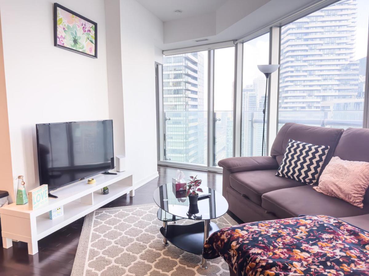 Luxury 2 Bedrooms With Lakeview Cn Tower Entertainment District Rogers Centre Toronto Extérieur photo